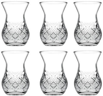 Pasabahce Türkische Teegläser 155ml 6er-Set