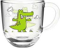 Leonardo - Tasse - Krokodil Bambini - 280ml - Glas (022900)