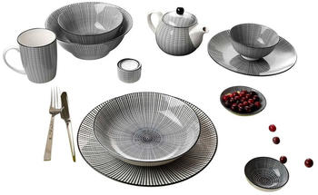 Ritzenhoff & Breker Teebecher 150ml 6er Set Takeo Stripes