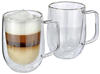 cilio Latte Macchiato-Glas 2er-Set - glas - 2 x 300 ml 292671
