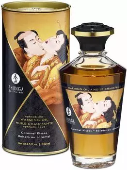Shunga Aphrodisiac Warming Oil Caramel Kisses (100ml) Shunga Aphrodisiac Warming Oil Caramel Kisses (100ml)