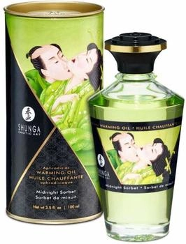 Shunga Aphrodisiac Warming Oil Midnight Sorbet (100ml)