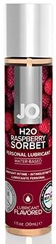 System Jo JO H2O Flavored Lubricant - Raspberry Sorbet - 1 oz.
