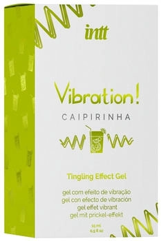 intt Vibration Gel Caipirinha 15ml