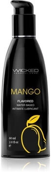 Wicked Sensual Care Water Based Flavored Lubricant - Mango - 2 oz.