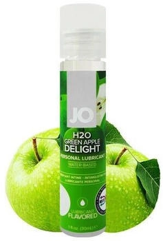 System Jo JO H2O Flavored Lubricant - Green Apple Delight - 1 oz.