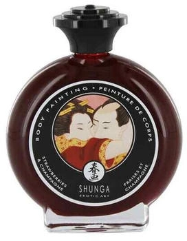 Shunga Bodypainting Strawberries & Champagne 100ml Shunga Bodypainting Strawberries & Champagne 100ml
