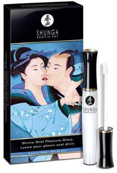 Shunga Divine Oral Pleasure Gloss Coconut Water 10ml