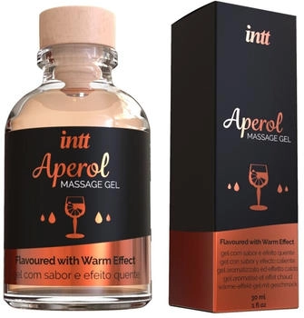 intt Massage Gel Aperol Glass Bottle 30ml