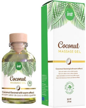 intt Massage Gel Coconut Vegan Glass Bottle 30ml intt Massage Gel Coconut Vegan Glass Bottle 30ml