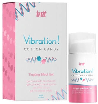 intt Vibration Gel Zuckerwatte 15ml