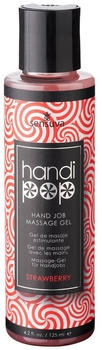 Sensuva Handipop Edible Handjob Massage Gel - Strawberry - 4.2 oz.