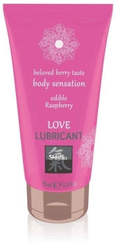 Hot HOT Love Lubricant Edible Raspberry 75ml