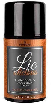 Sensuva Lic-o-licious Oral Delight Cream Salted Caramel 50 ml