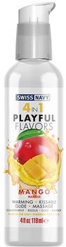 Swiss Navy 4 in 1 Lubricant with Mango Flavor 118ml