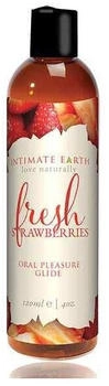Intimate Earth Natural Flavors Glide Fresh Strawberries 120ml