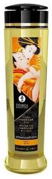Shunga Massage Oil Stimulation Peaches 240 ml Shunga Massage Oil Stimulation Peaches 240 ml