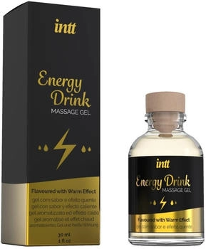 intt Massage Gel Energy Drink Glass Bottle 30ml