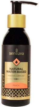 Sensuva Natural Water-Based Personal Lubricant Peach 125 ml
