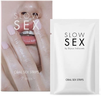 Bijoux Indiscrets Slow Sex Oral Sex Strips 7pcs.