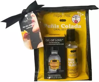 Kama Sutra Oral Sex Cocktail Kit Penis Colada 59 ml+22 ml