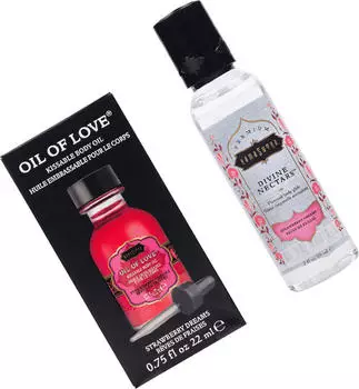 Kama Sutra Oral Sex Cocktail Kit Strawberry Dick-Quiri 59 ml+22 ml