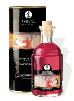 Shunga Intimate Kisses Massageöl Strawberry/Champagne (100 ml)