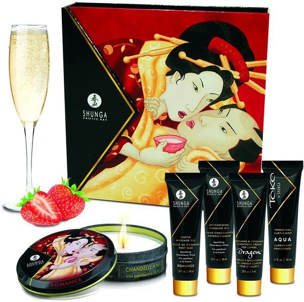 Shunga Geisha's Secrets Sparkling strawberry wine