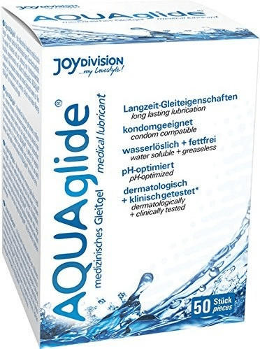 Joydivision AQUAglide neutral (50 x 3 ml) Gleitmittel auf Wasserbasis