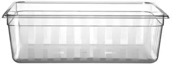 Hendi Gastronorm-Behälter 2/1, 58L, Transparent (861196)