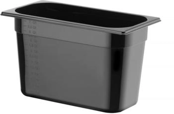 Hendi Profi Line Gastronorm-Behälter GN 1/3 7,8L Kunststoff schwarz (862506)