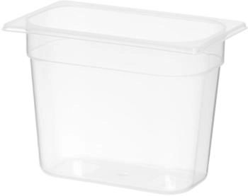 Hendi Gastronorm-Behälter GN 1/4, Profi Line, 5,5L, Transparent, Polypropylen (880302)
