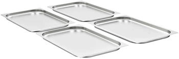vidaXL Gastronormbehälter 4 Stk. GN 1/1 20 mm Edelstahl (50878)