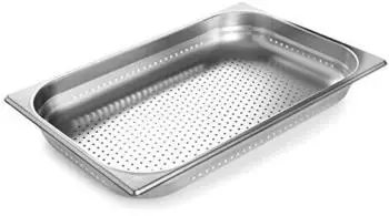 Lacor GN 2/1 Behälter perforiert Edelstahl 530x650mm (66012Z)