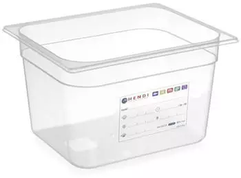 Hendi Gastronormbehälter GN 1/2 Kunststoff (PP) 12,5L (880159)
