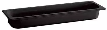 APS ECO LINE GN 2/4 Behälter Melamin Schwarz 100mm (84308)