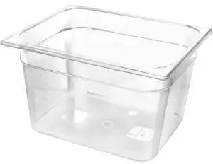 Schneider GN-Behälter 1/2 Polycarbonat 9l, 150mm tief, mit Deckel (250035)