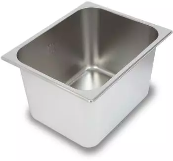 Vertes GN 1/2 Gastronorm Behälter Edelstahl 200mm (FD1-GN12-200)