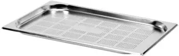Trizeratop Gastronomiebehälter Edelstahl gelocht GN 1/1, Tiefe 20mm (TRI-YG-00340)