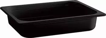APS GN 1/2 Behälter Eco Line Melamin schwarz 65mm Tiefe (83756)