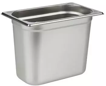 APS GN-Behälter 1/4 Edelstahl 5500ml (81408)