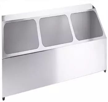 Contacto Kasten für GN-Behälter, Edelstahl, 980x250x210mm (7571/980)