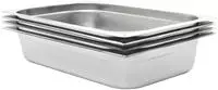 vidaXL Gastronormbeh&auml;lter 4 Stk. GN 1/1 100 mm Edelstahl