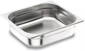 Lacor Gastronormbehälter GN 1/6 Edelstahl 18/10 2,5L stapelbar (66615)
