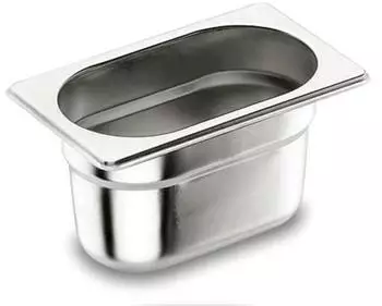 Lacor Gastronorm-Behälter GN 1/3 Edelstahl 18/10, 8,1L (66320)