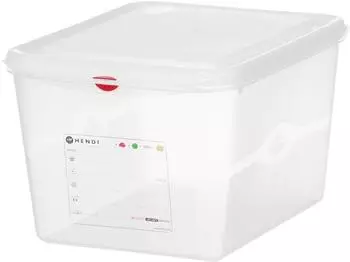 Hendi GN 1/2 Behälter Polypropylen transparent 12,5L (873281)