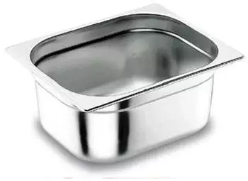 Lacor Gastronorm-Behälter GN 1/4 Edelstahl 18/10, 1,9L ohne Griff (66465)