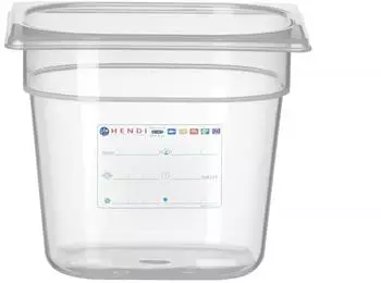 Hendi Gastronorm-Behälter GN 1/6 2,4L transparent (880463)
