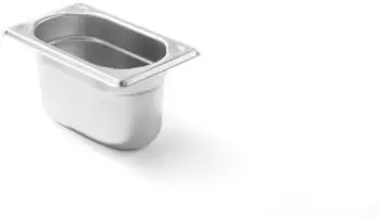 Hendi Gastronormbehälter Kitchen Line GN 1/9, 1L, 100mm, Edelstahl (806739)