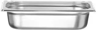 Hendi Gastronormbehälter GN 1/4, 1,8l, 65mm, Edelstahl (806524)